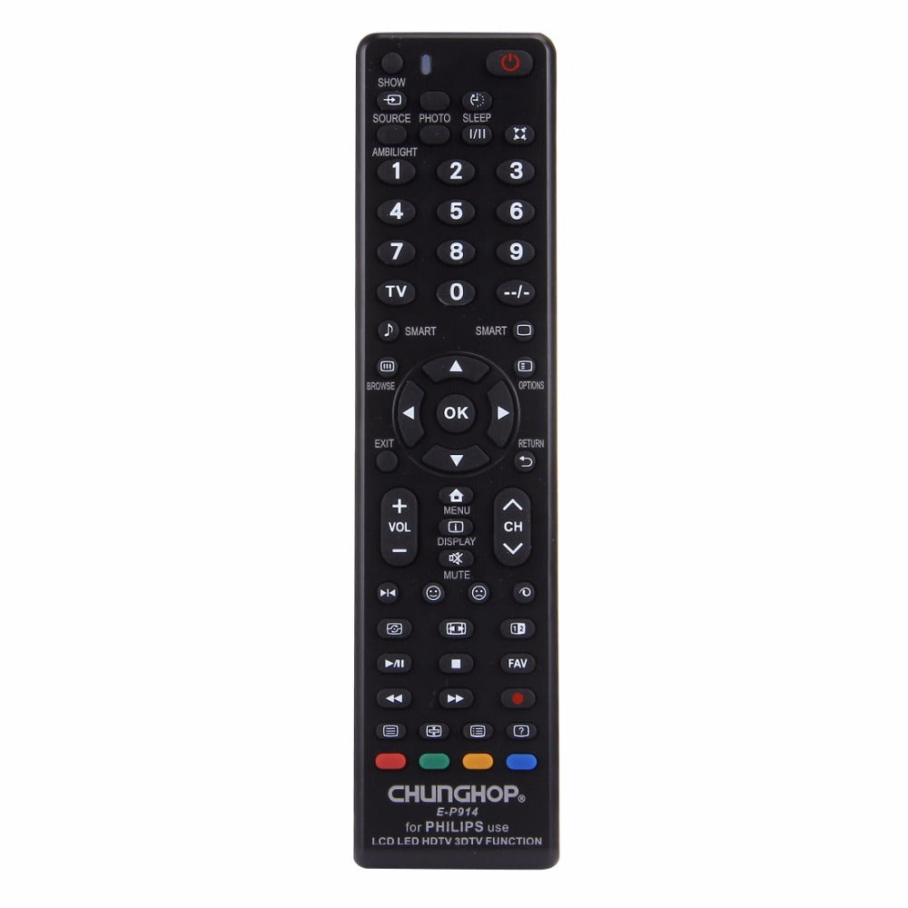 CHUNGHOP E-P914 Universal Remote Control for Philips LED LCD HDTV 3DTV