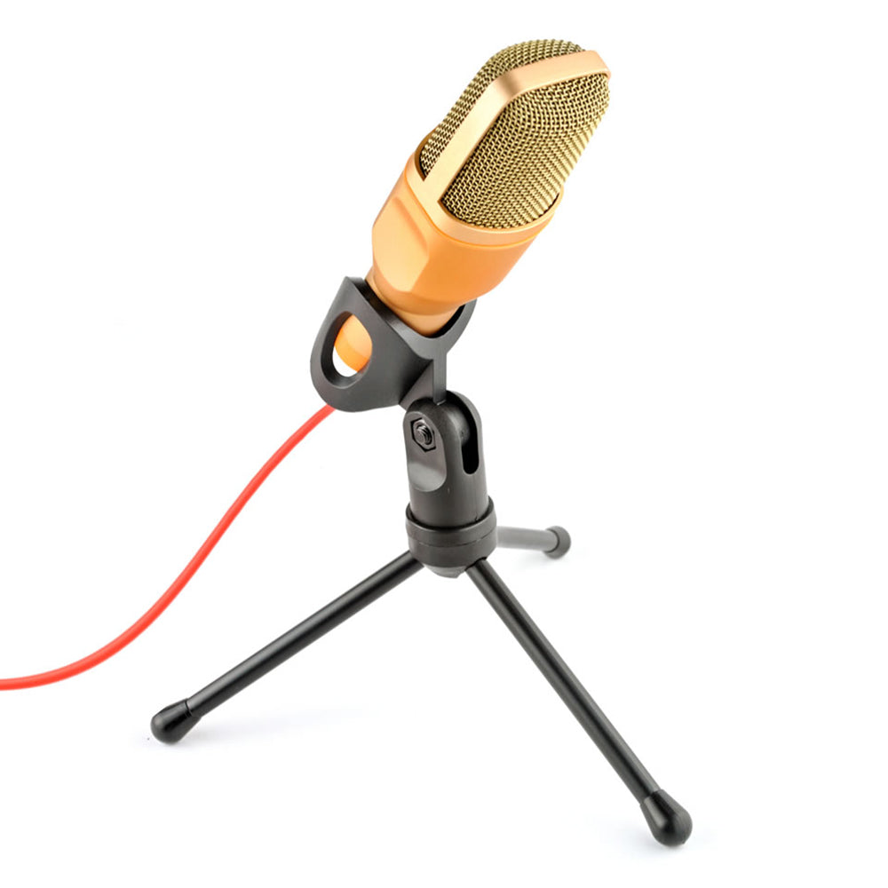 SF-666 Handheld Capacitive Conference with Tripod Stand Anchor Network Microphone