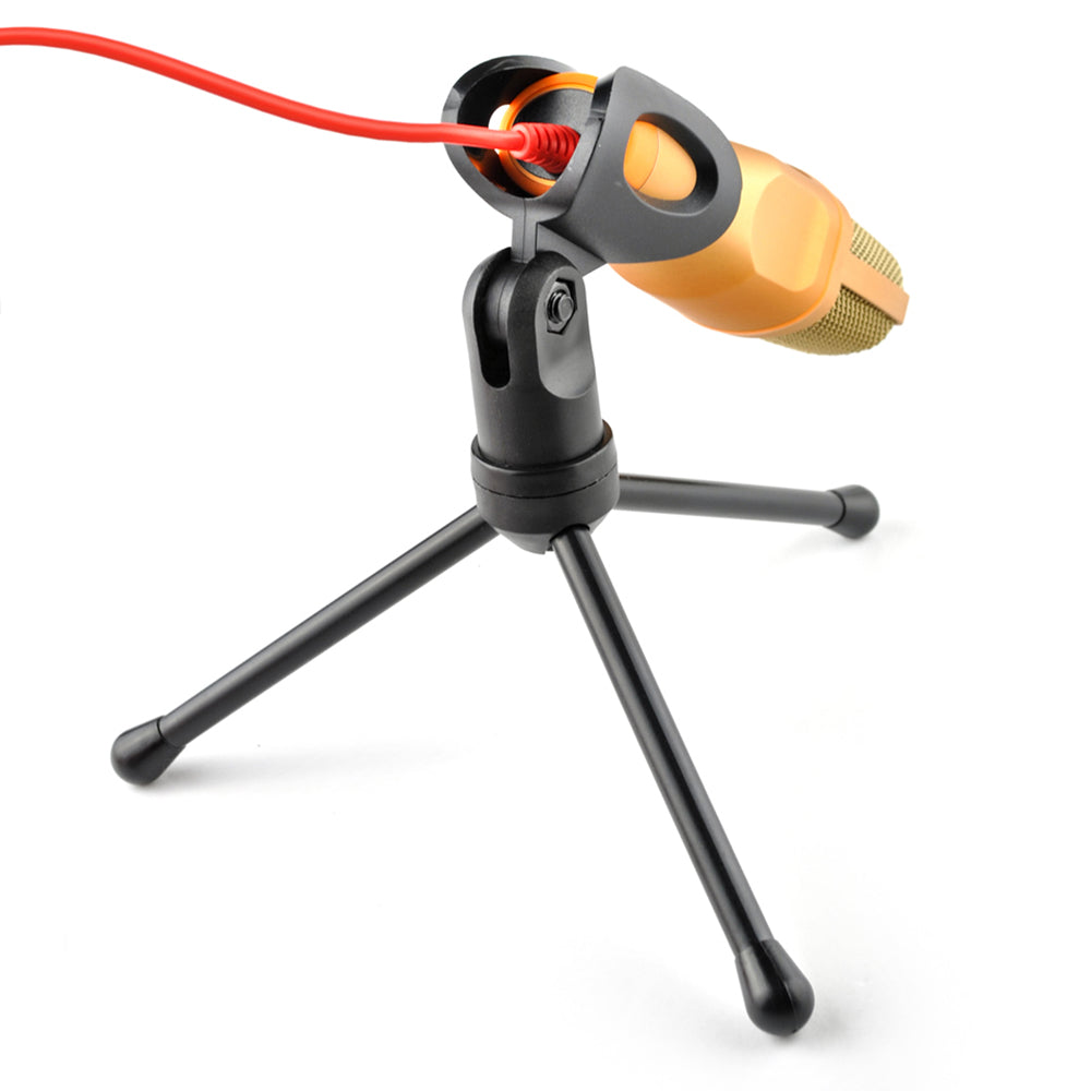 SF-666 Handheld Capacitive Conference with Tripod Stand Anchor Network Microphone