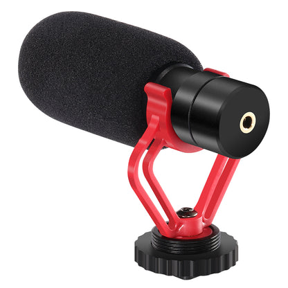 KATTO KT-G3 Phone Camera Shotgun Microphone Portable Electrostatic Condenser Microphone Intelligent Noise Reduction