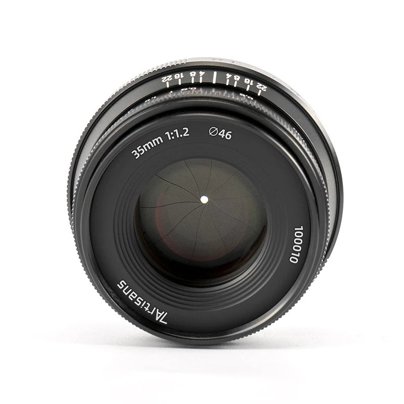 7ARTISANS 35mm F1.2 II APS-C Manual Focus Camera Fixed Focus Portrait Lens for Olympus/Panasonic M4/3 Mount Cameras