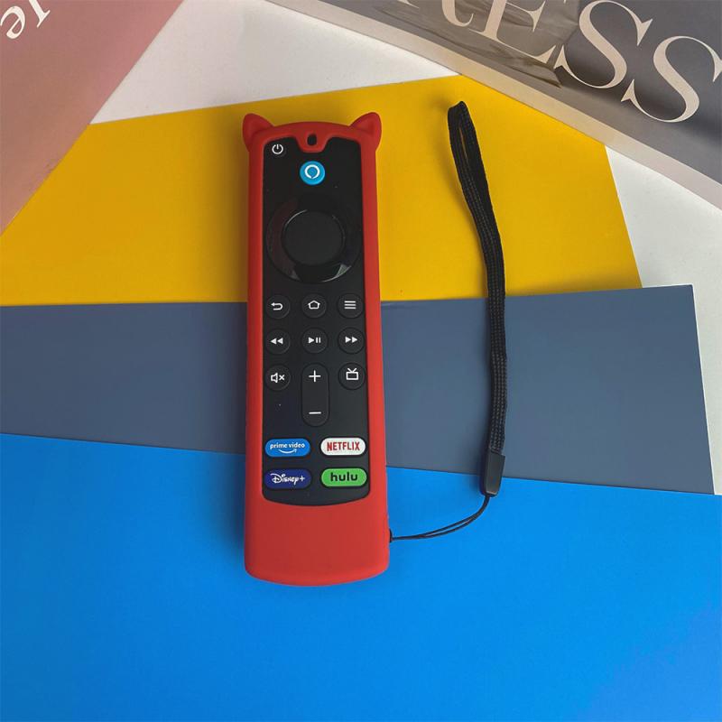 Y26 Remote Controller Silicone Protective Sleeve Cover for Amazon Alexa Voice Remote 3rd Gen