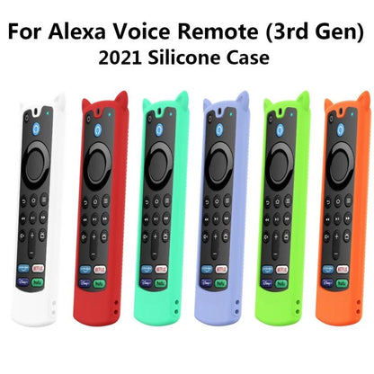 Y26 Remote Controller Silicone Protective Sleeve Cover for Amazon Alexa Voice Remote 3rd Gen