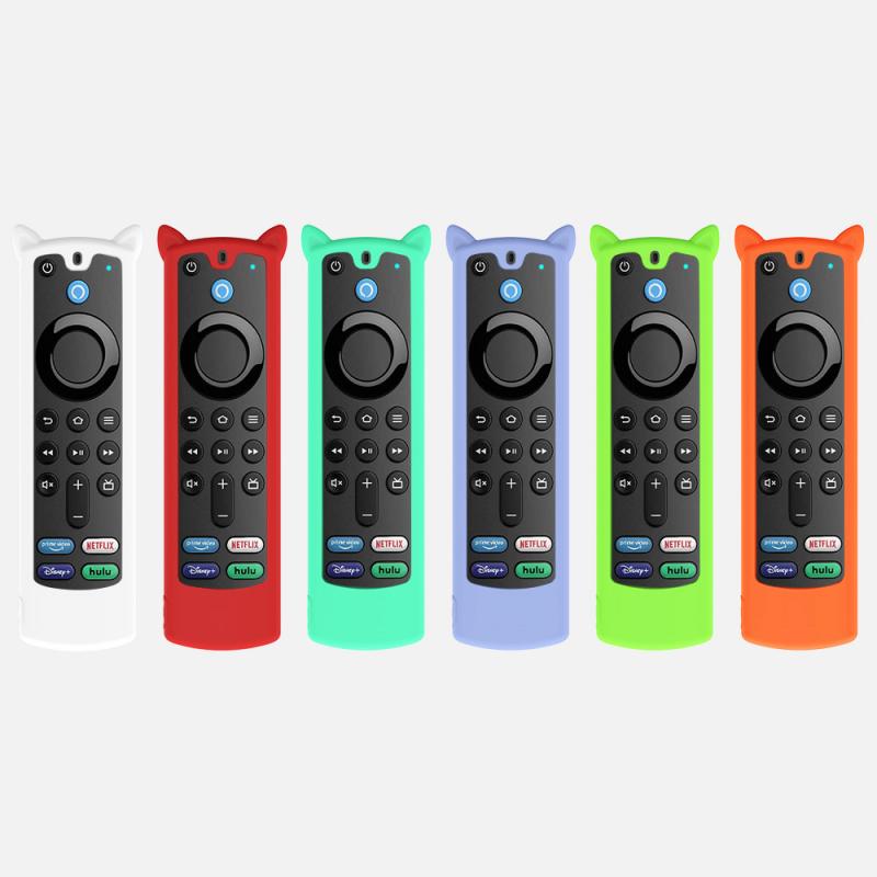 Y26 Remote Controller Silicone Protective Sleeve Cover for Amazon Alexa Voice Remote 3rd Gen