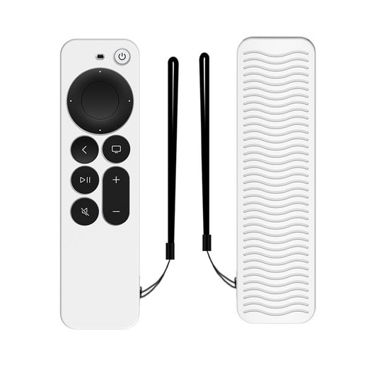 Y31 Soft Silicone Scratch Resistant Remote Controller Protective Case Cover for Apple TV Siri 4K 6 Generation 2021 Remote Control