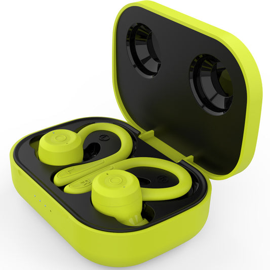 T20 TWS Bluetooth Earphones Sports Ear Hook Headphones HiFi Stereo Earbuds with Charging Case