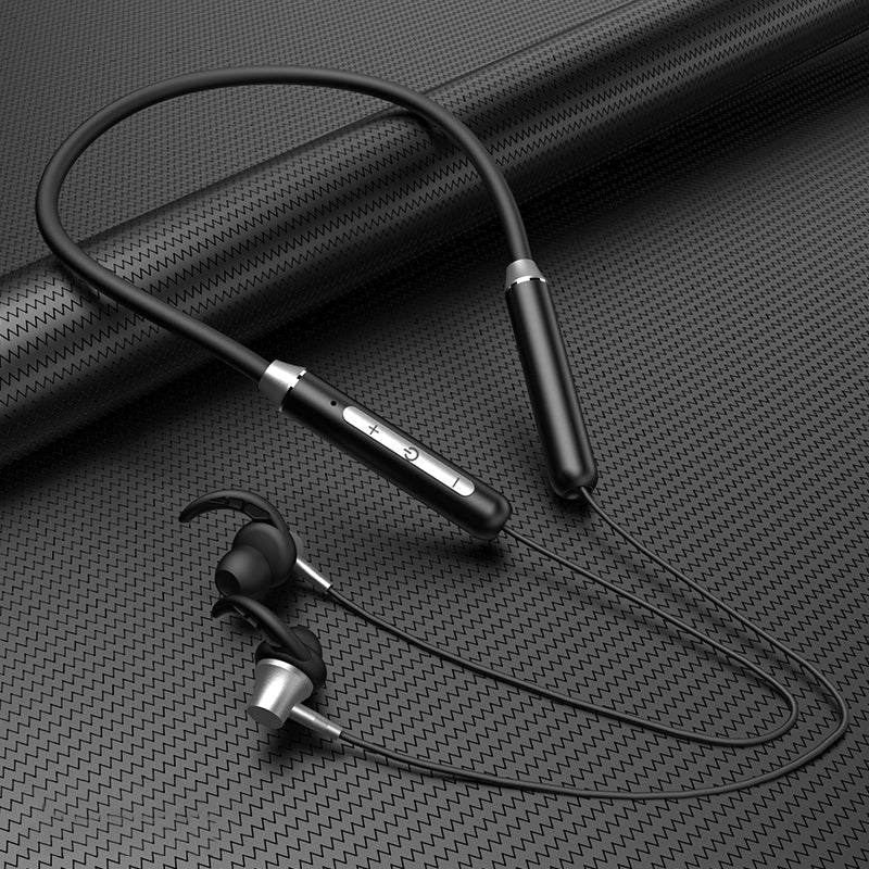 BL-05 Neck-Hanging Sports Bluetooth In-ear Earphone Magnetic