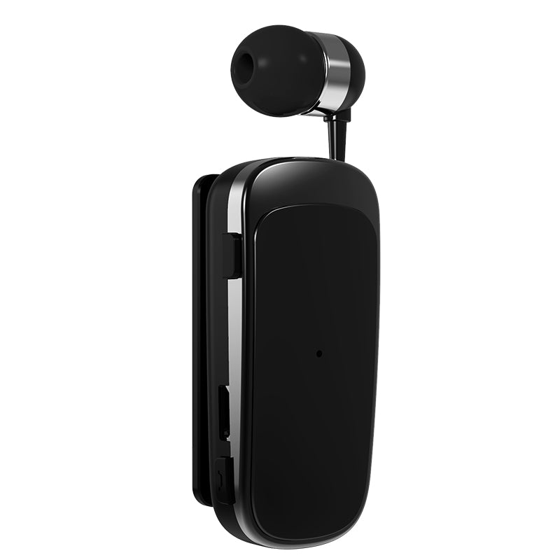 K52 Business Retractable Bluetooth 4.1 Wireless Headset Earphone Call Remind Vibration Earbuds