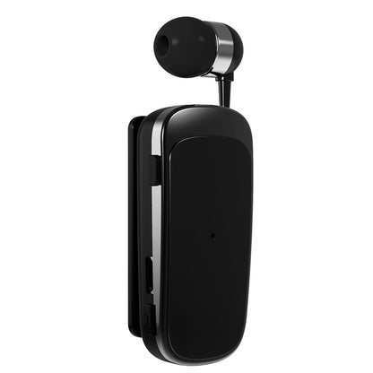 K52 Business Retractable Bluetooth 4.1 Wireless Headset Earphone Call Remind Vibration Earbuds