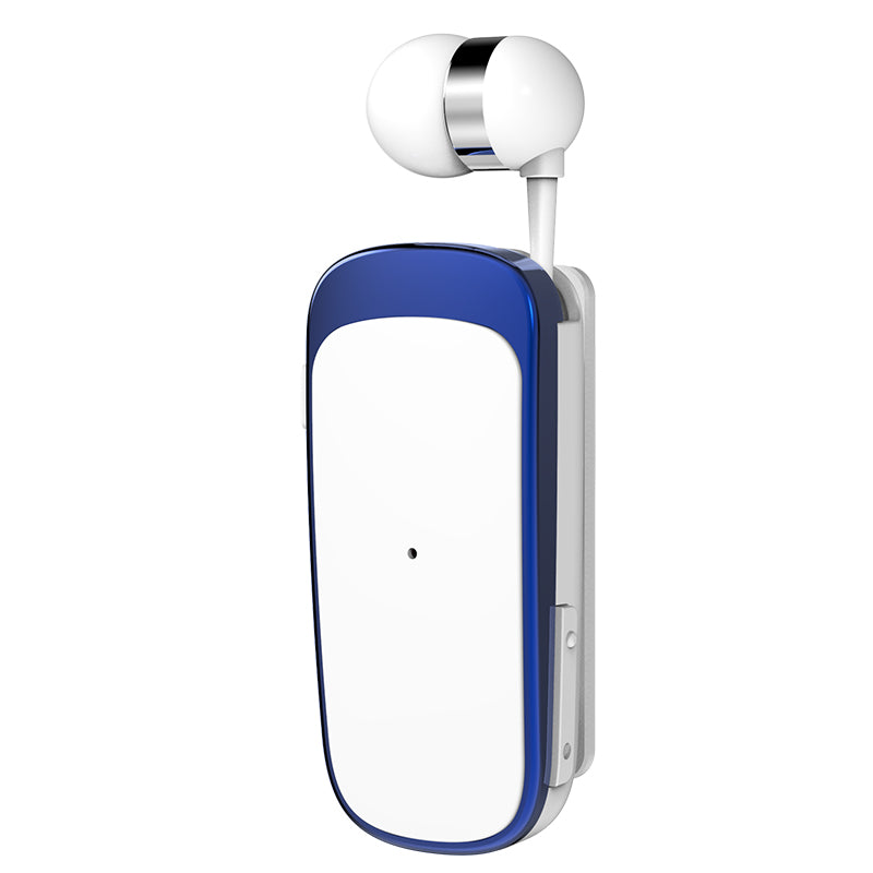 K52 Business Retractable Bluetooth 4.1 Wireless Headset Earphone Call Remind Vibration Earbuds