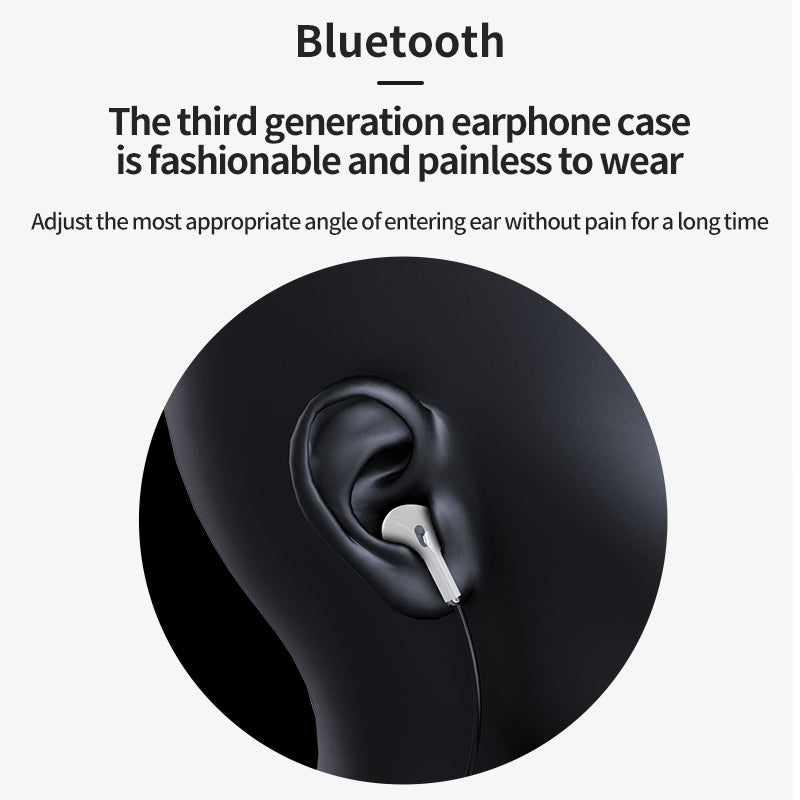 M60 8D Surround Sound Bluetooth 5.1 Wireless Earphone Neck Hanging Headphone Support TF Card