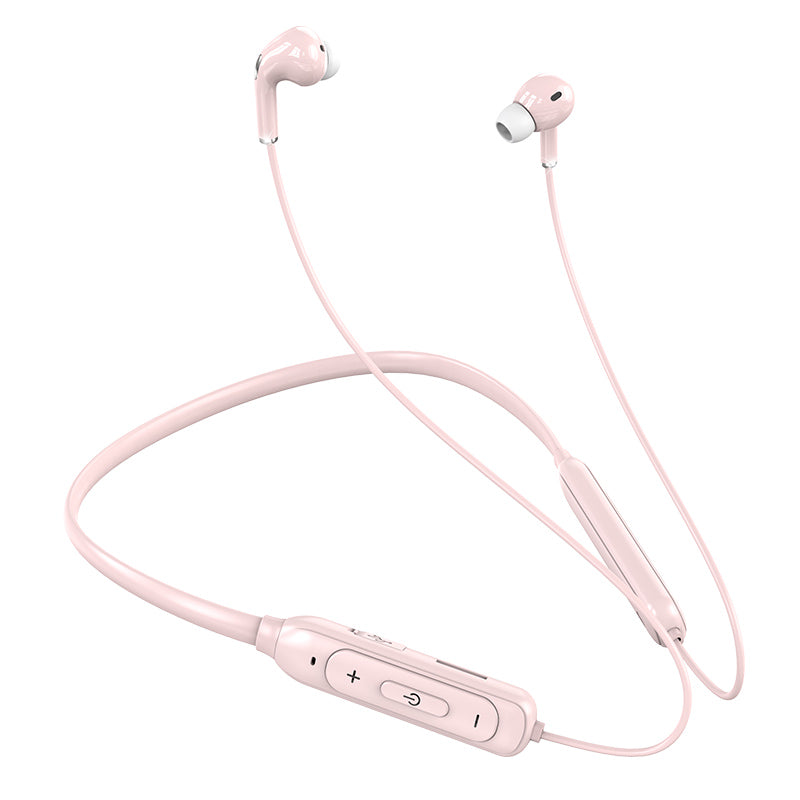 M60 8D Surround Sound Bluetooth 5.1 Wireless Earphone Neck Hanging Headphone Support TF Card