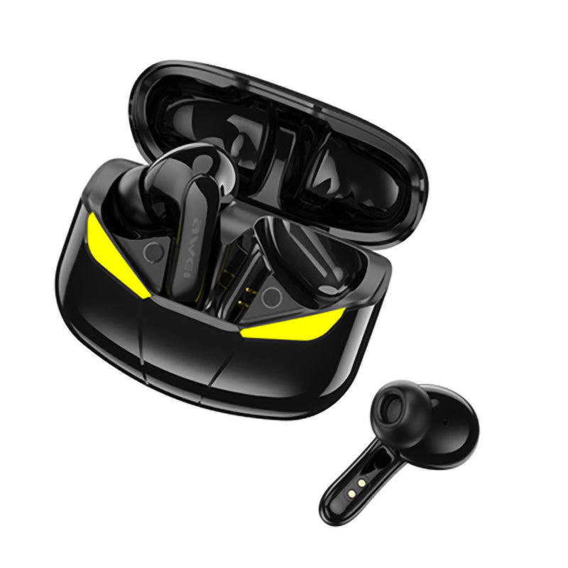 AWEI T35 HiFi TWS Bluetooth ENC Earphone Wireless Sport Game Music Touch Waterproof AAC Stereo Headset with Mic