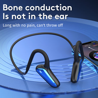 M-D8 Bone Conduction Headphones Open Ear Bluetooth 5.0 Wireless Stereo Earphones