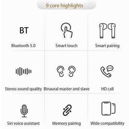 V03 Translation Headphones 80+ Languages Instant Translate Smart Voice Translator Wireless Bluetooth 5.0 Translator Earphone