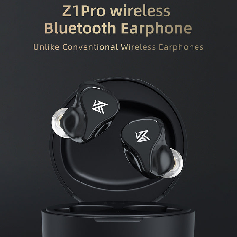 KZ Z1 PRO TWS Mini Bluetooth 5.2 Wireless Touch Earphone Earbuds In-ear Sports Running Stereo Gaming Music Headset