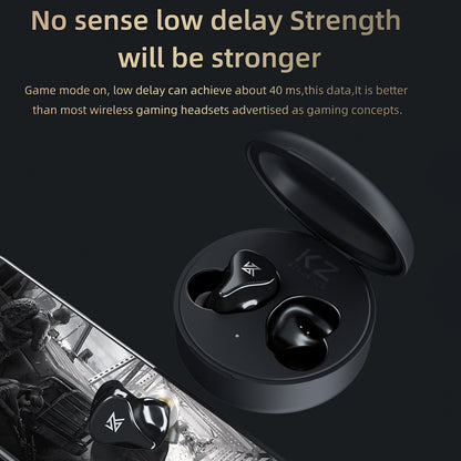 KZ Z1 PRO TWS Mini Bluetooth 5.2 Wireless Touch Earphone Earbuds In-ear Sports Running Stereo Gaming Music Headset