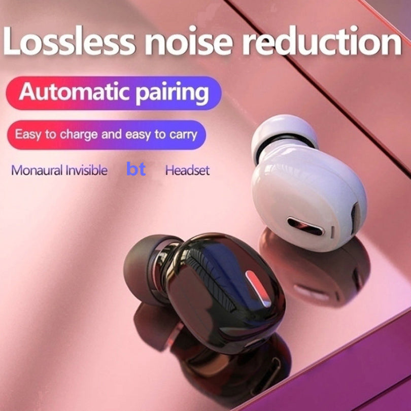 X9 Mini Stereo Sound Wireless Headphones Bluetooth 5.0 In-ear HiFi Earphone with Mic