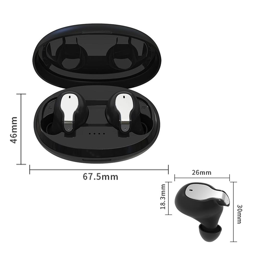 XY-5 TWS Bluetooth 5.0 Headphones with Touch Control Super Deep Bass Noise Canceling Wireless Earphones