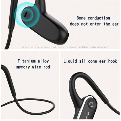 G68 Air Bone Conduction Wireless Bluetooth Headset IPX5 Waterproof Ear Hook Headphones Portable Lightweight Sports Earphones with Mic