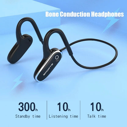 G68 Air Bone Conduction Wireless Bluetooth Headset IPX5 Waterproof Ear Hook Headphones Portable Lightweight Sports Earphones with Mic