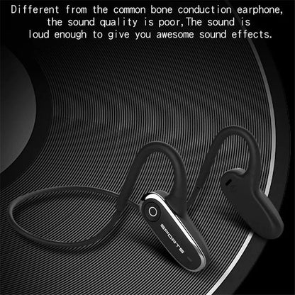 G68 Air Bone Conduction Wireless Bluetooth Headset IPX5 Waterproof Ear Hook Headphones Portable Lightweight Sports Earphones with Mic