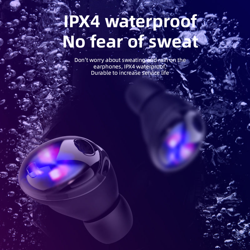 S190 IPX4 Waterproof TWS HiFi Headset Touch Control Wireless Bluetooth Earphones Sports Headphone