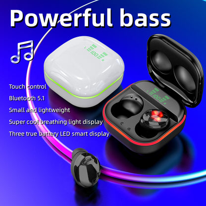 S190 IPX4 Waterproof TWS HiFi Headset Touch Control Wireless Bluetooth Earphones Sports Headphone