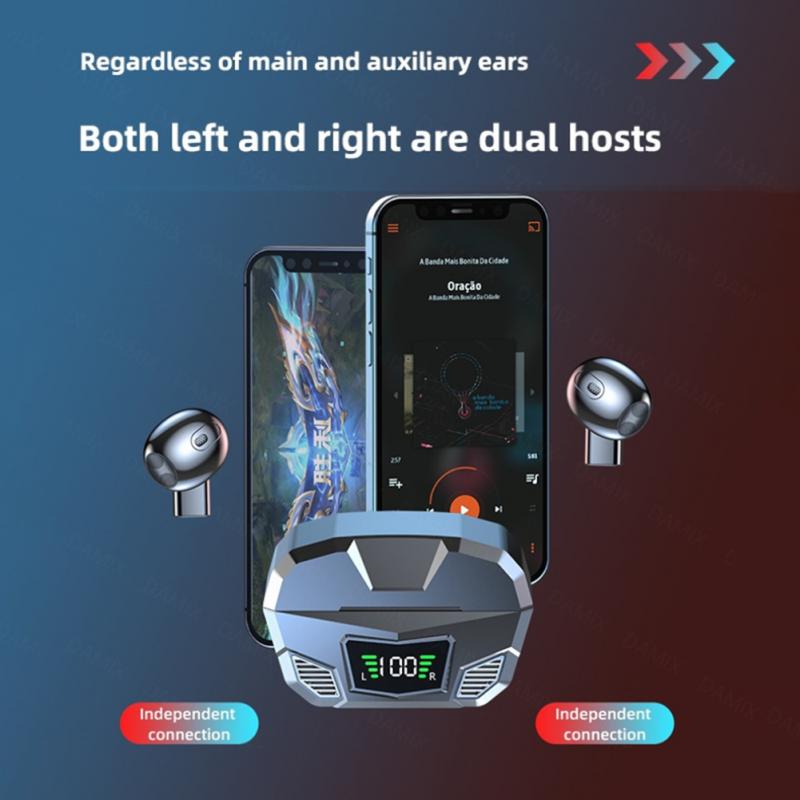 M33 TWS Bluetooth 5.1 Wireless Earphone Bass Stereo Music Gaming Headset with LED Display Charging Case