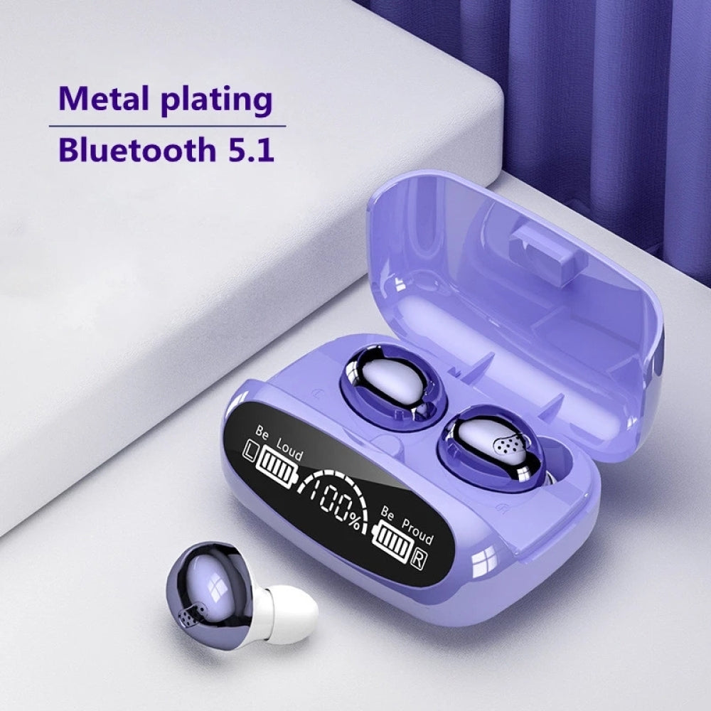 M32 TWS Bluetooth 5.1 Wireless Touch Earphone Earbuds Waterproof Sports Stereo Music Calling Headset with Digital Display Charging Case