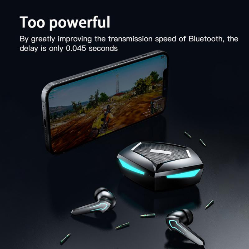 P30 Wireless Gaming Headphones TWS Bluetooth 5.1 Low-latency Earbuds 9D Stereo Surround Earphones