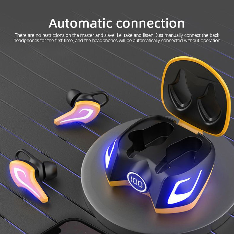 K8 TWS Bluetooth Headset Sports Wireless Earbuds Dual-mode In-ear Headphones Low Latency TWS HiFi Gaming Earphones