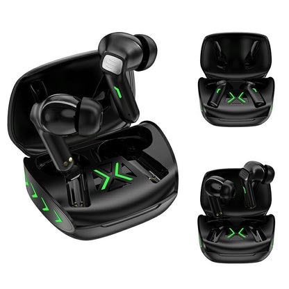 Y1 TWS Wireless Bluetooth 5.1 E-sports Earphone Touch Music Calling ENC Dual Mic Game Headset