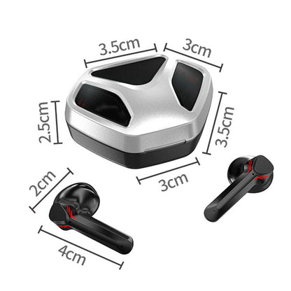 Y6 TWS Wireless Bluetooth 5.1 In-ear Earphone Touch Music Calling ENC Noise Reduction Sports Game Headset with Light