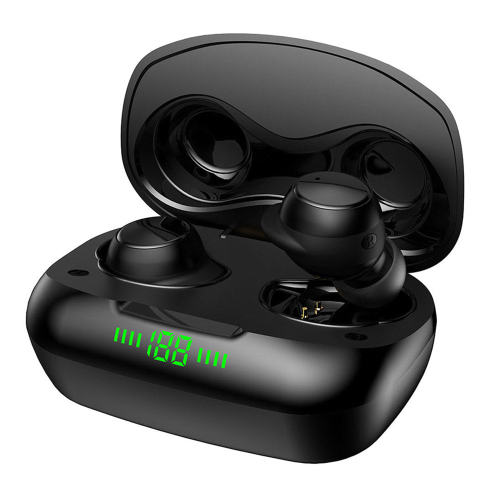 TWS-24 Wireless Bluetooth Earbuds Touch Control In-ear Earphone with LED Battery Display