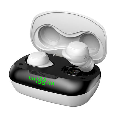 TWS-24 Wireless Bluetooth Earbuds Touch Control In-ear Earphone with LED Battery Display