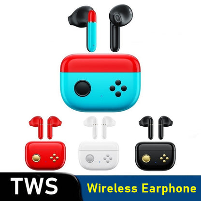 F2 TWS Wireless Bluetooth In-ear Earphone Low-Latency Headphone Noise-canceling Earbud Headset with Microphone