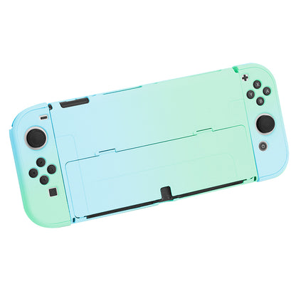 Anti-Fingerprint Dockable Case Protective Cover Ergonomic Comfort PC Grip Case Set for Nintendo Switch OLED Console