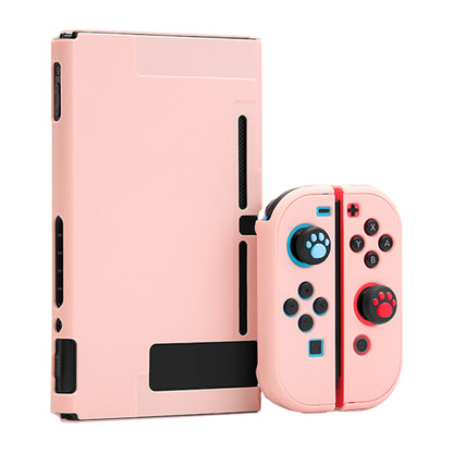 Scratch Resistant Dockable Case Set for Nintendo Switch Console Soft Silicone Joystick Protective Cover