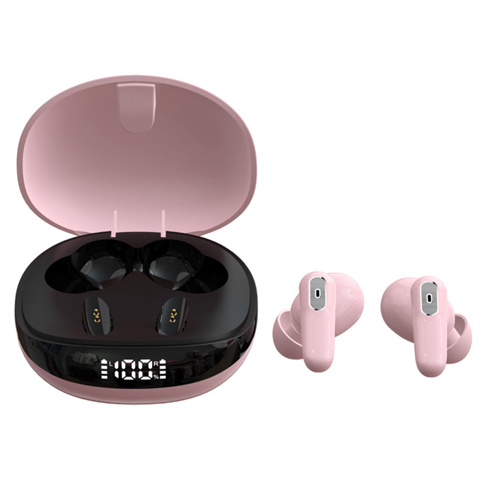 JS81 Wireless Earphones Bluetooth 5.1 TWS Digital Display In-ear Touch Music Gaming Headsets