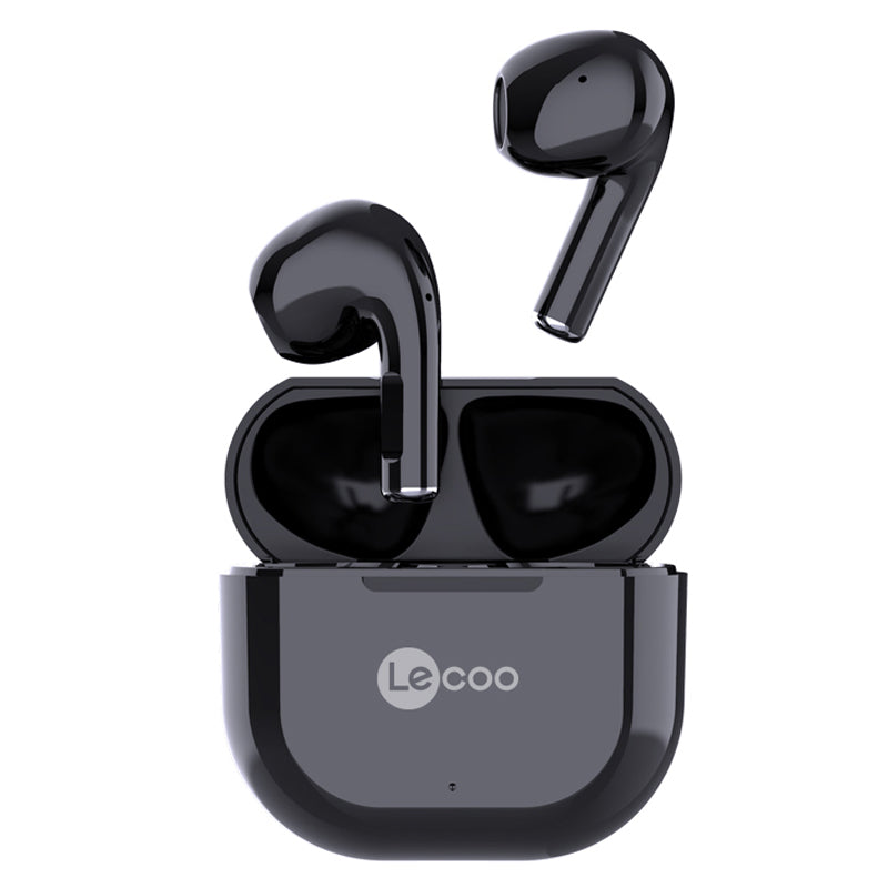 LENOVO Lecoo C1 TWS Bluetooth Earphone 9D Stereo Sports Earbuds HiFi Gaming Headsets Touch Control Wireless Headphones with Mic