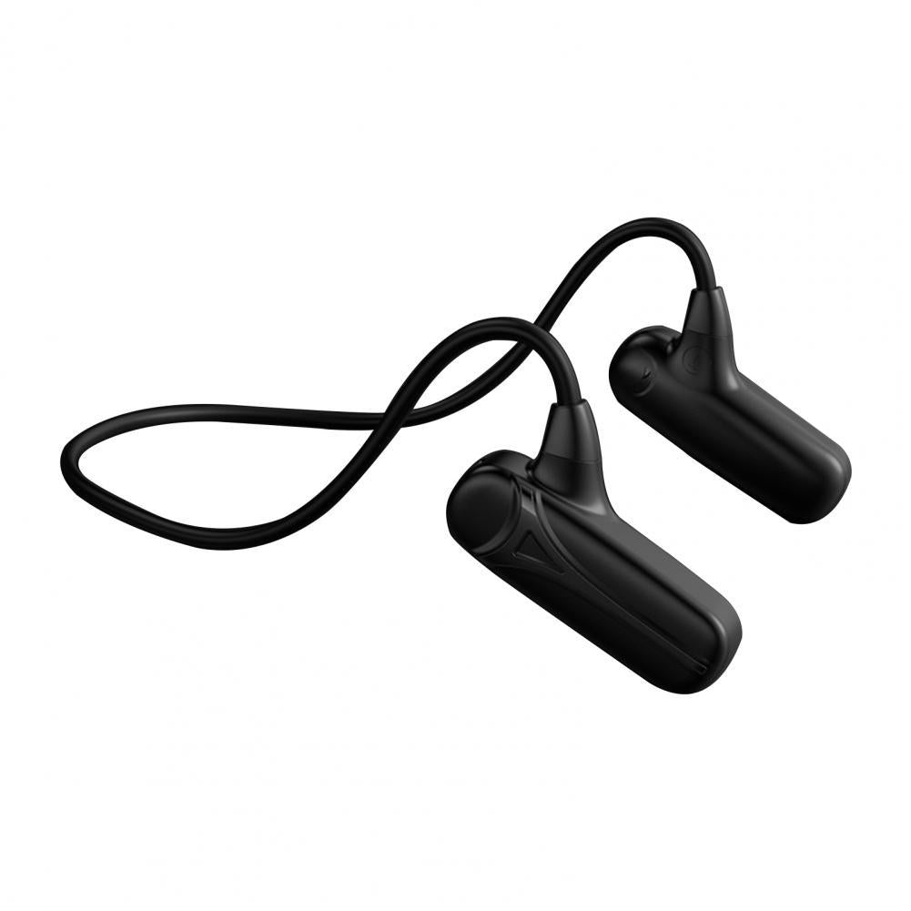 F1 Bone Conduction Wireless Bluetooth 5.0 Neckband Headphone Calling Music Earphone Sport Headset