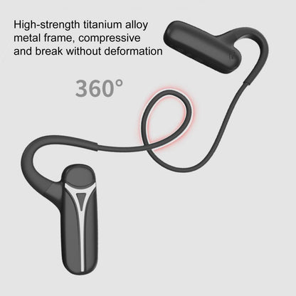 F1 Bone Conduction Wireless Bluetooth 5.0 Neckband Headphone Calling Music Earphone Sport Headset