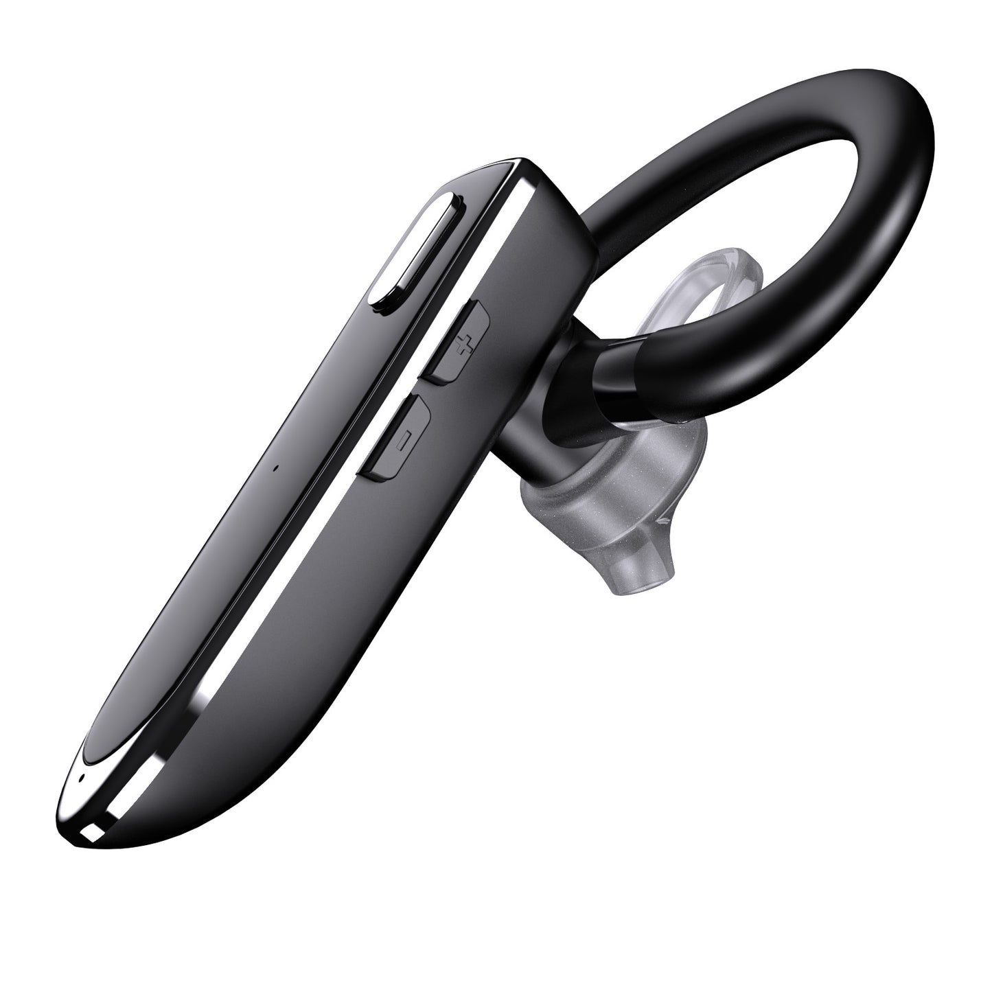 YYK-530-2 Business Single Ear Wireless Earhook Bluetooth Headset Hands-free Call Music Earphone with Digital Display Charging Case