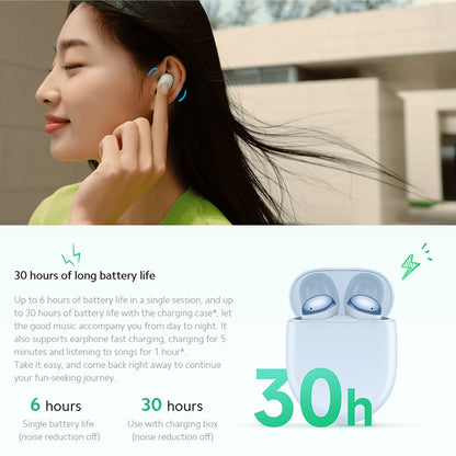 XIAOMI Redmi Buds 4 Bluetooth 5.2 Earphone Noise Reduction In-ear Headphone with Charging Case