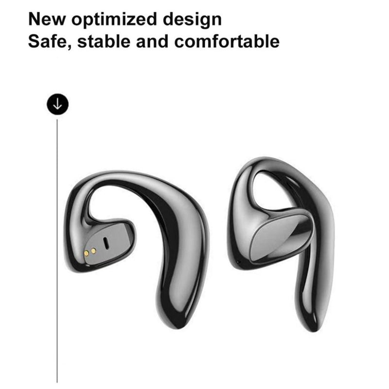 s900 TWS Wireless Bluetooth 5.1 Earphones Air Conduction Headphones with Charging Case for Running Hiking Driving Cycling