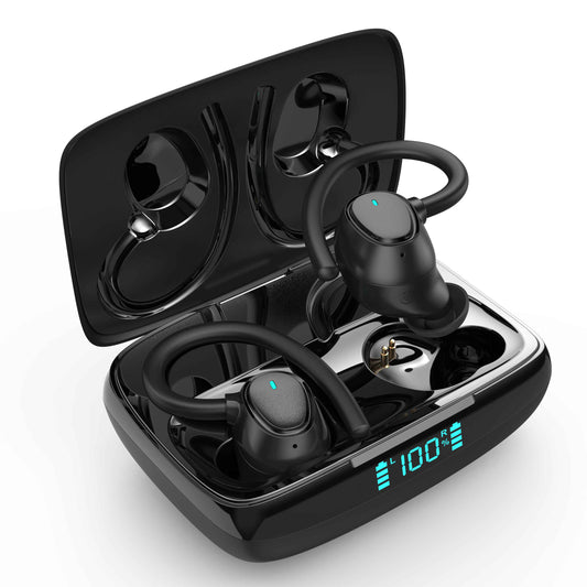 I21 TWS Wireless Earbuds In-Ear Bluetooth Headset IPX5 Waterproof Sports Ear-Hook Headphones