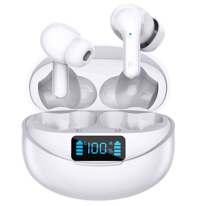 I17 TWS Earbuds In-Ear Sports Bluetooth Headset IPX5 Water Resistant Headphones with Digital Display