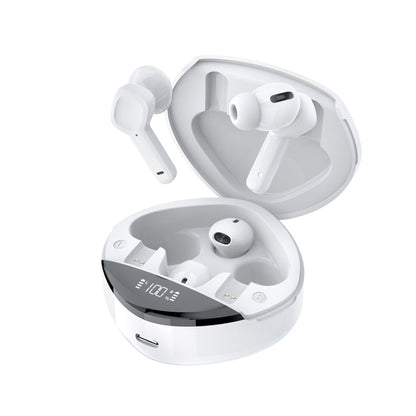 VV8 TWS Bluetooth 5.3 Wireless Earphone Stereo Sound Noise Reduction Low Delay Sports Headset with Charging Case