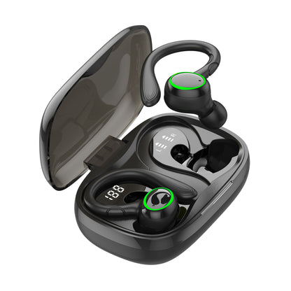 I25 TWS Wireless Bluetooth 5.1 Earphone Sweatproof Waterproof Stereo HiFi Sound Music Headset with LED Charging Case